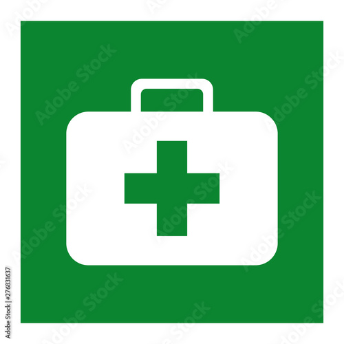 First Aid Kit Symbol Sign Isolate On White Background,Vector Illustration EPS.10