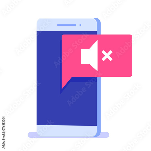 Volume mute  icon. Sound symbol. Vector illustration