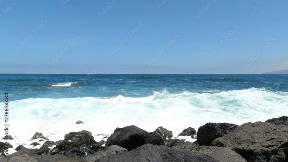 wild atlantic coast of puerto de la cruz on tenerife island wild atlantic coast of puerto de la cruz on tenerife island
