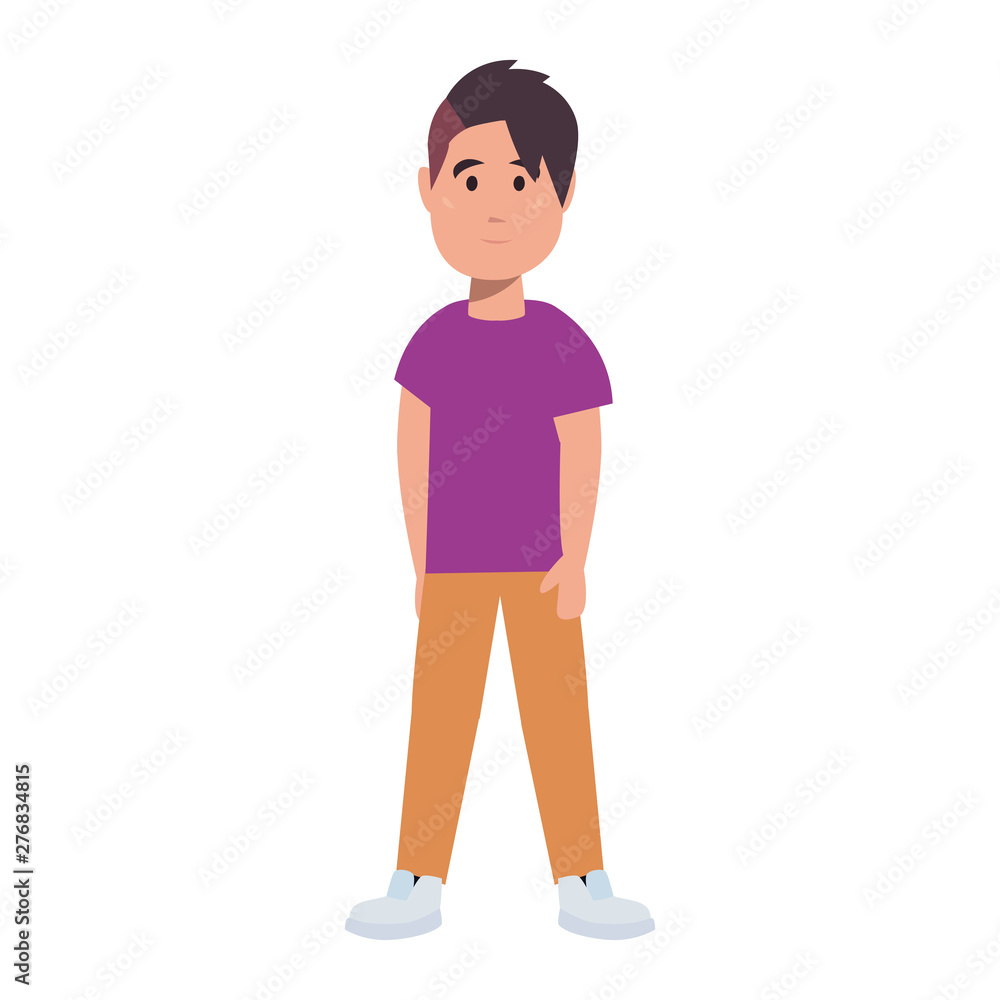 Fototapeta premium young man in casual clothes