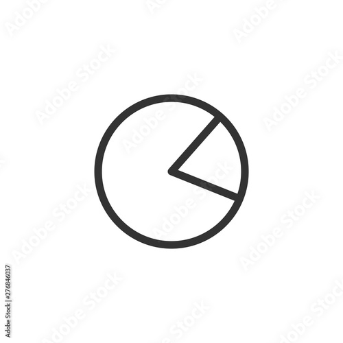 Free Download Pie chart icon graphic design template vector - GFXLoad