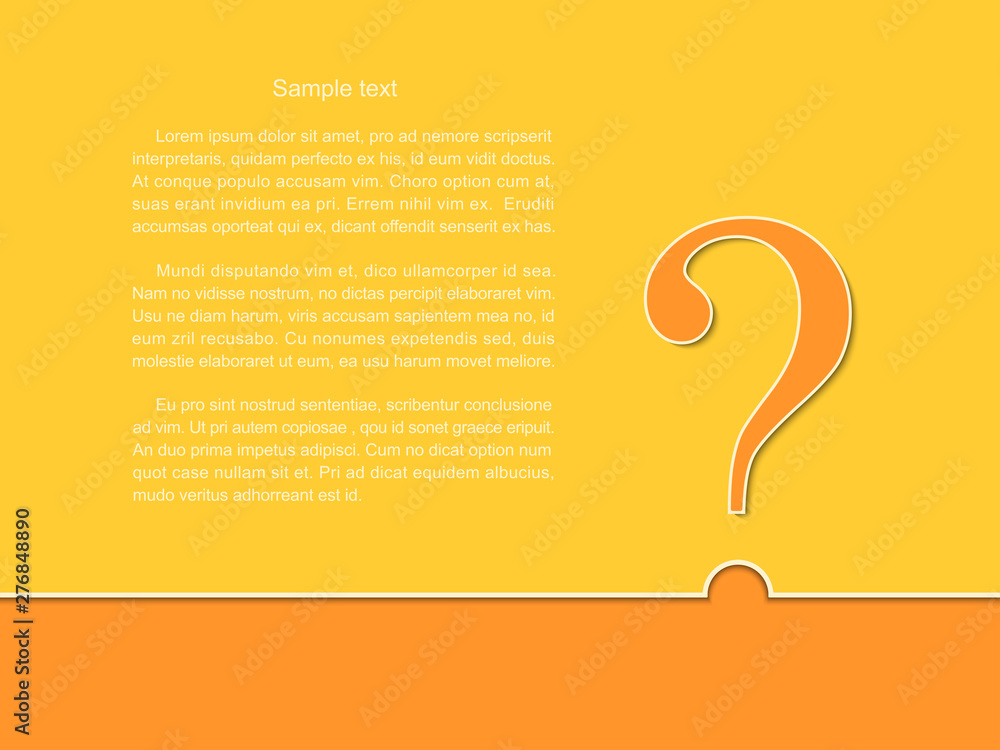 Question mark icon. FAQ template for layout and design. Stock Vector ...