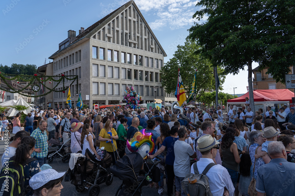 Parade of Jugendfest Brugg
