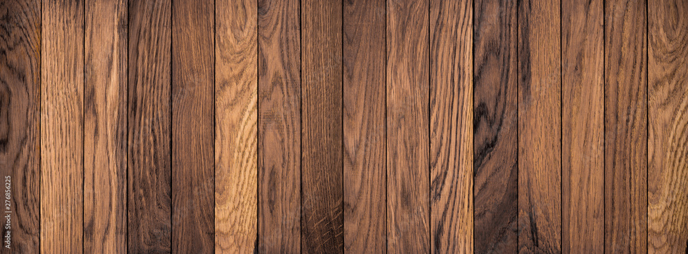 Fototapeta premium Old wood plank background. Abstract background with empty space. 