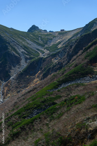 晩秋の宝剣岳