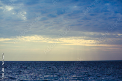 horizon, sea and clody sky © MrSergio