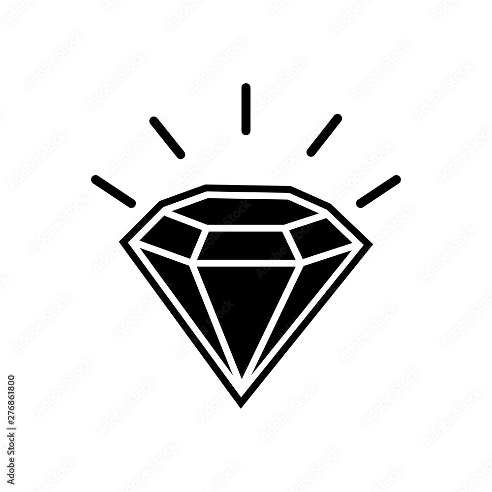 Diamond symbol Icon Vector illustration Diamond symbol Icon Vector illustration