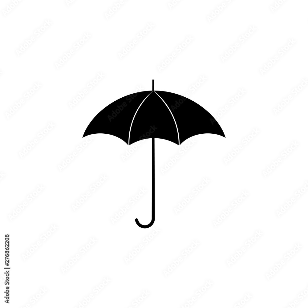 umbrella icon template vector illustration - vector