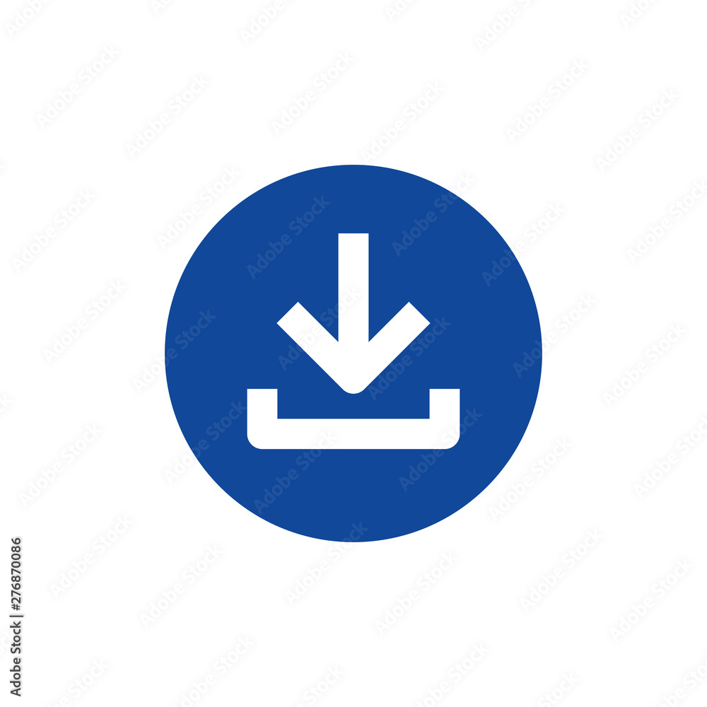 Download symbol icon vector Download symbol icon vector