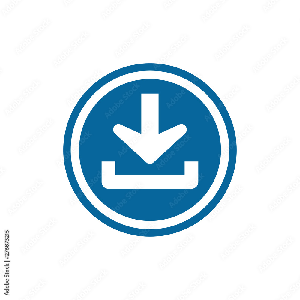 Download symbol icon vector illustration Download symbol icon vector illustration