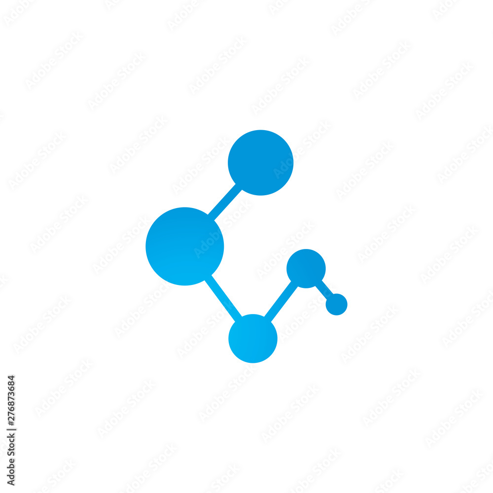 molecule logo vector icon illustration design molecule logo vector icon illustration design