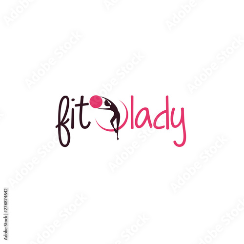 Pilates, Sports Logo Design Vector