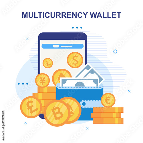 Multicurrency Wallet Mobile Application Advert