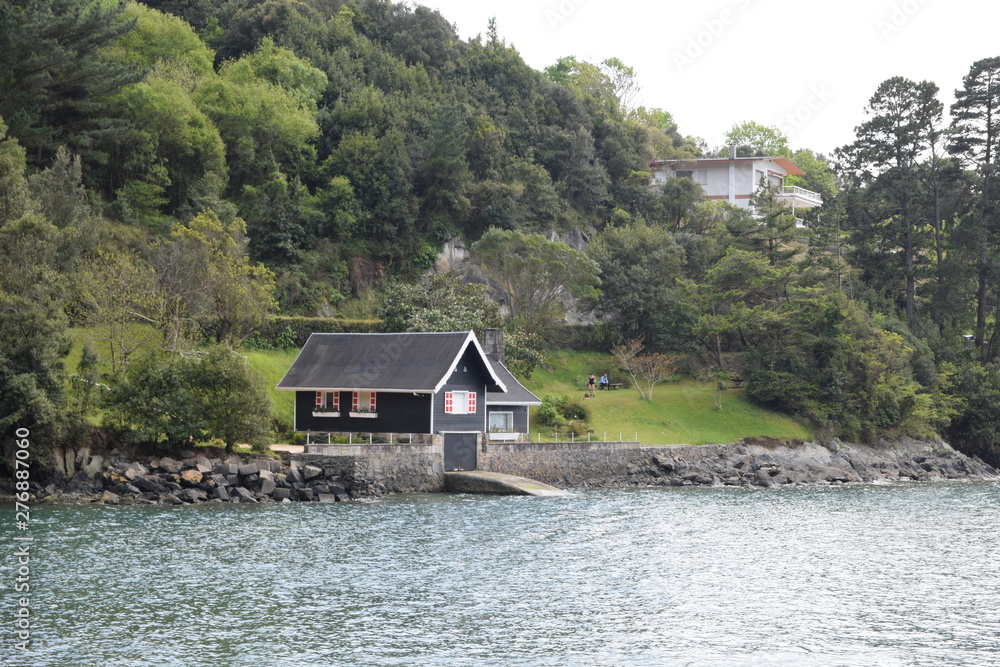 Small village in Basque Country Mundaka Spain Europe Small village in Basque Country Mundaka Spain Europe