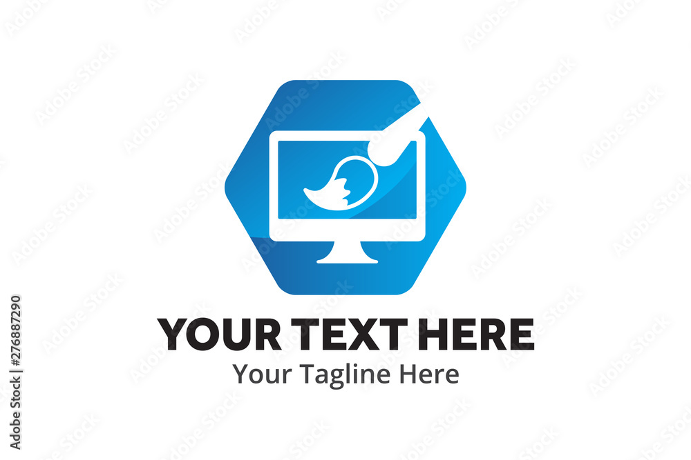 unique web developer simple logo creative design in flat style with color . web designer logo creative design for identity and community unique web developer simple logo creative design in flat style with color . web designer logo creative design for identity and community