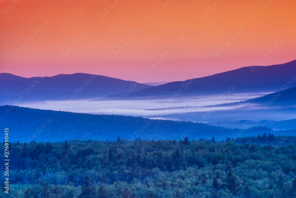 Obraz premium Sunrise in New Hamopshire