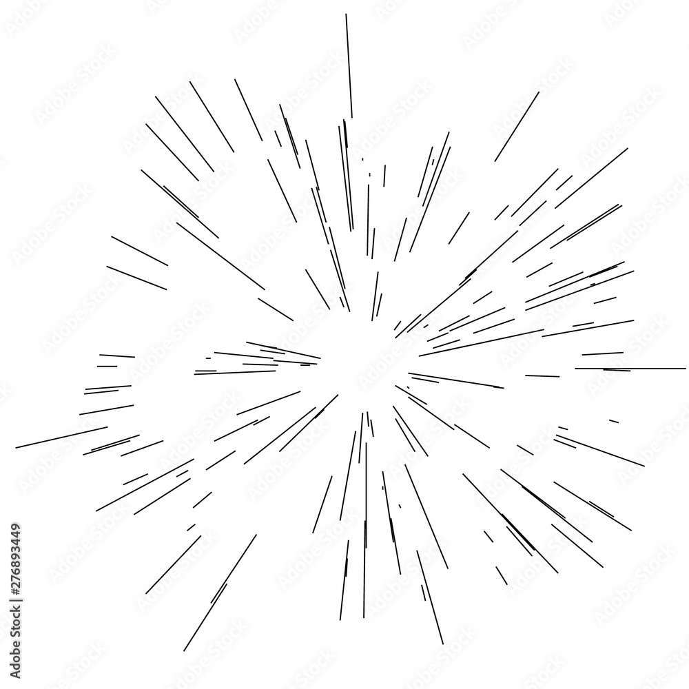 Fototapeta premium Sun burst, star burst sunshine. 