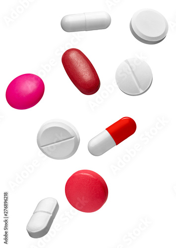 white red pill medical drug medication