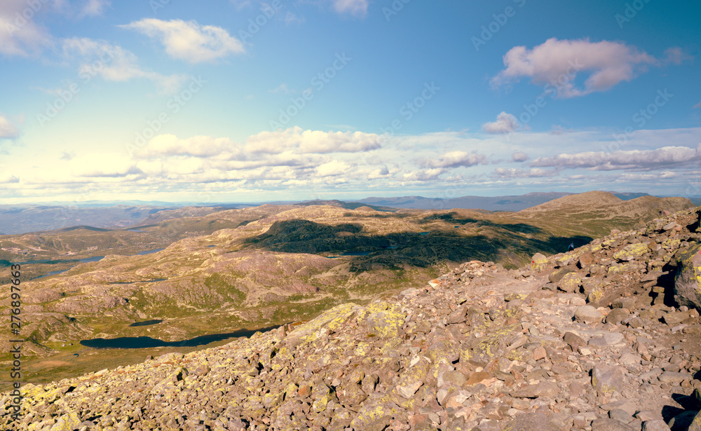 Gaustatoppen Scandinavia Skandynawia Norway Norge Norwegia Telemark Rjukan