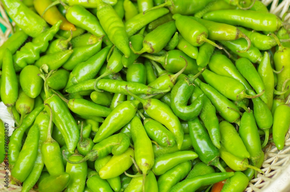Fresh green chillies sale in Ethiopia, February 2019 Fresh green chillies sale in Ethiopia, February 2019