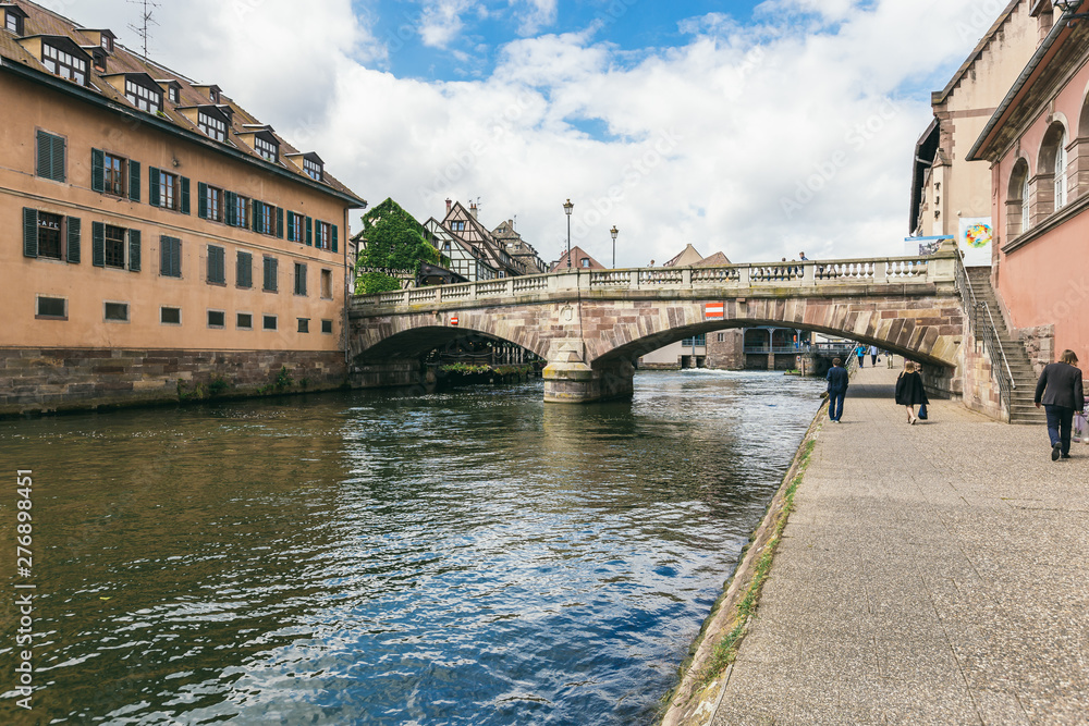 old bridge in Strasbourg