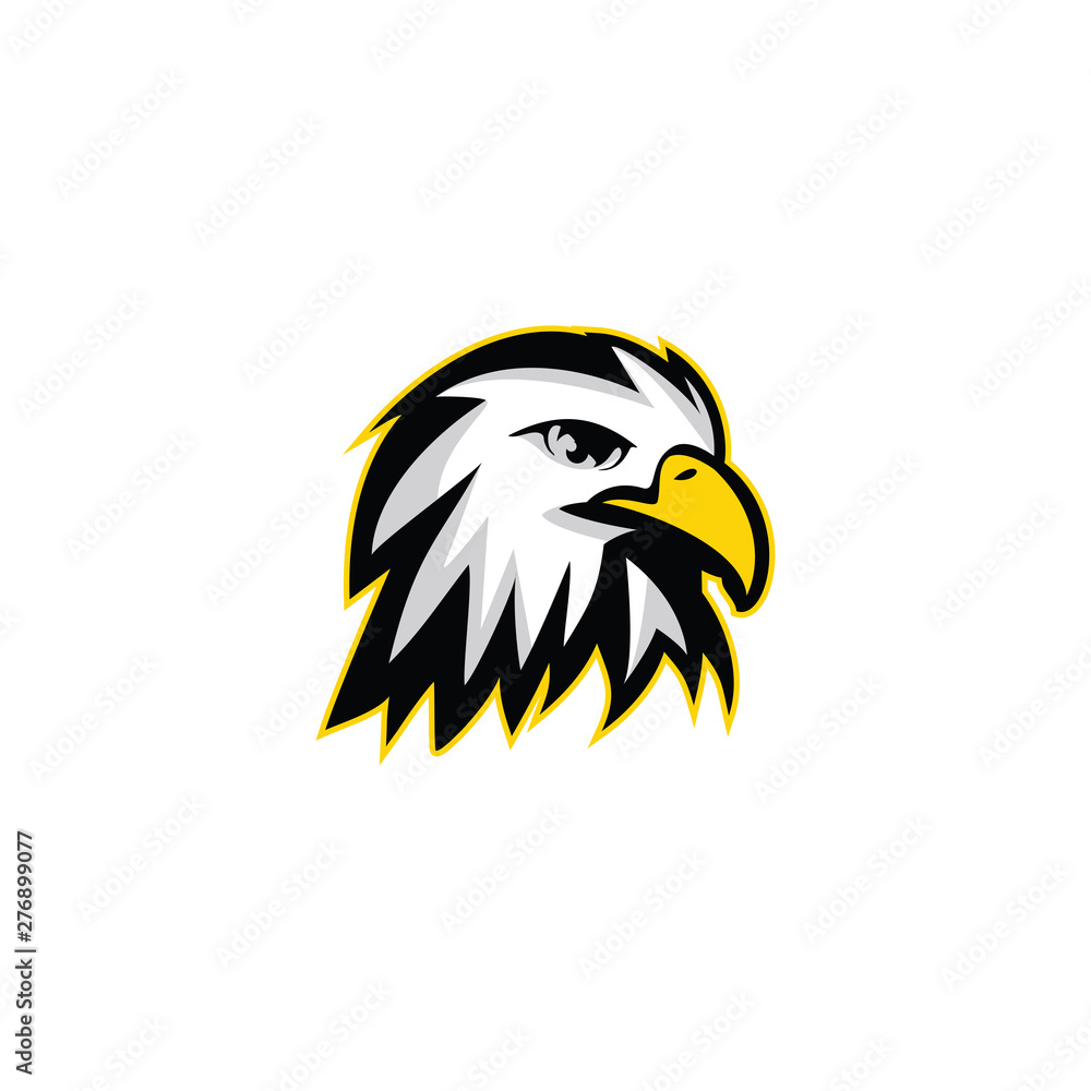 Obraz premium eagle logo design concept vector