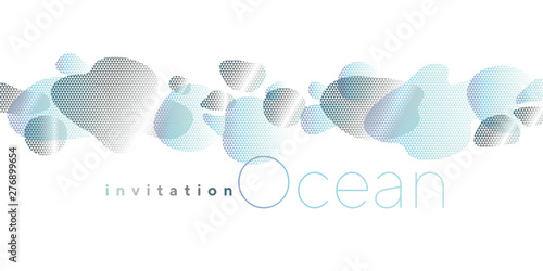 Abstract  modern liquid sha...