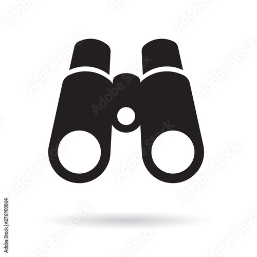 binocular, lorgnette icon- vector illustration