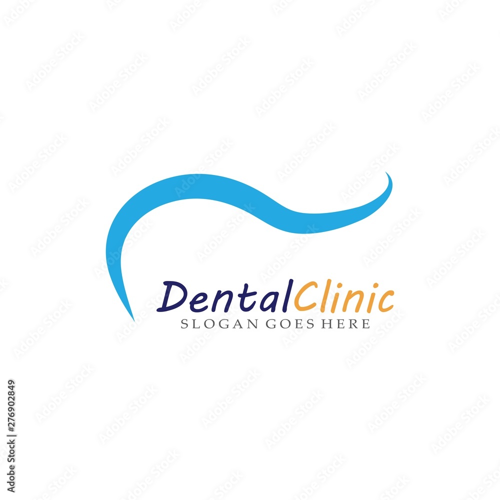 Dental logo Template vector illustration icon design Dental logo Template vector illustration icon design