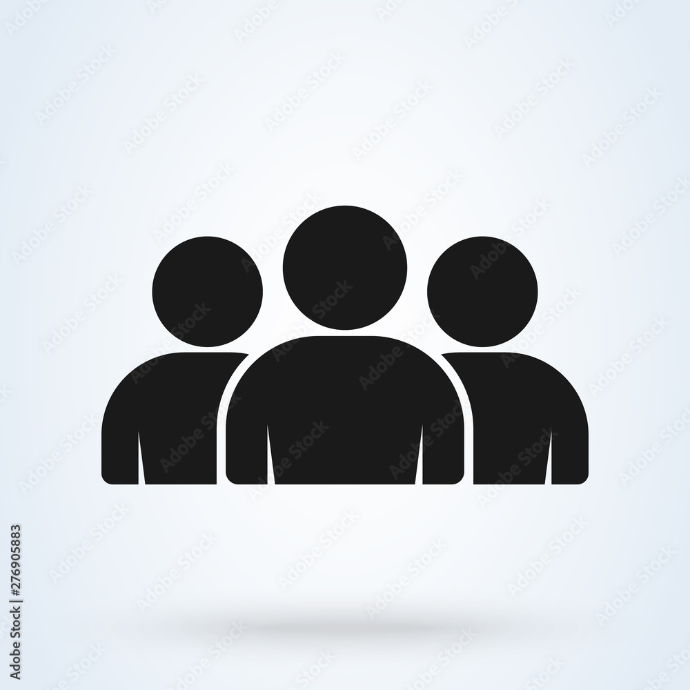 Group User. Simple vector modern icon design illustration. Group User. Simple vector modern icon design illustration.