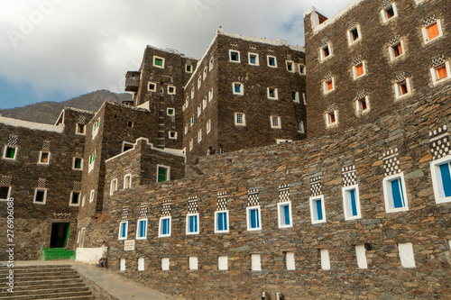 Rojal Heritage Vilage in Asir Province in Saudi Arabia