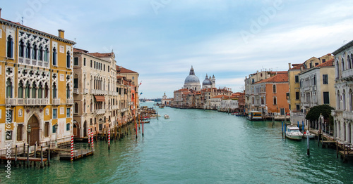 View the Grand Canal  Venice  Italy