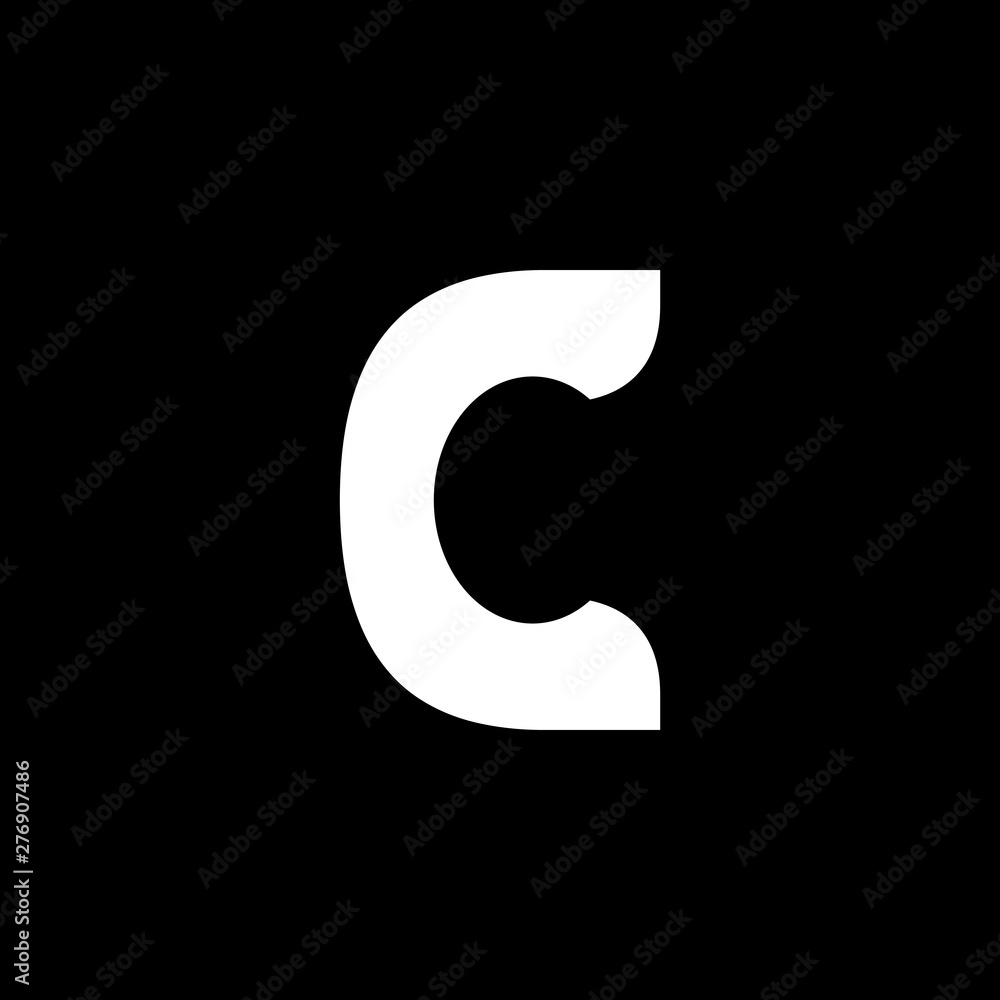 C letter initial logo design template C letter initial logo design template