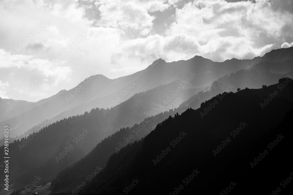 Obraz premium Most Beautiful Mountains In The World. Alps. Switzerland