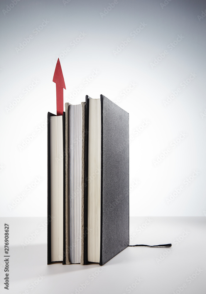 Fototapeta premium Book on white background.