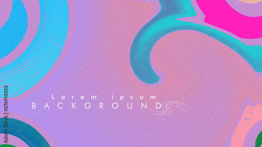 abstract background swirl colorful circle wave vector on eps 10