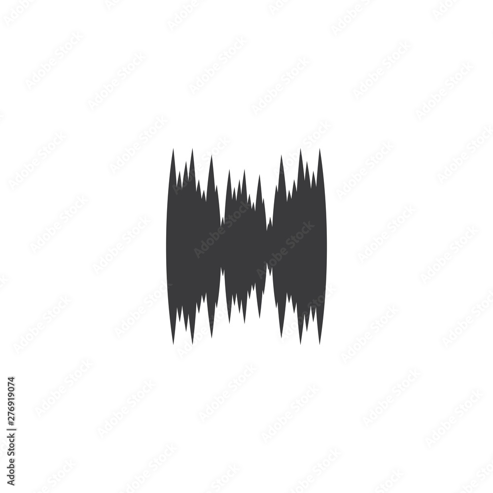 sound wave ilustration logo vector icon template sound wave ilustration logo vector icon template