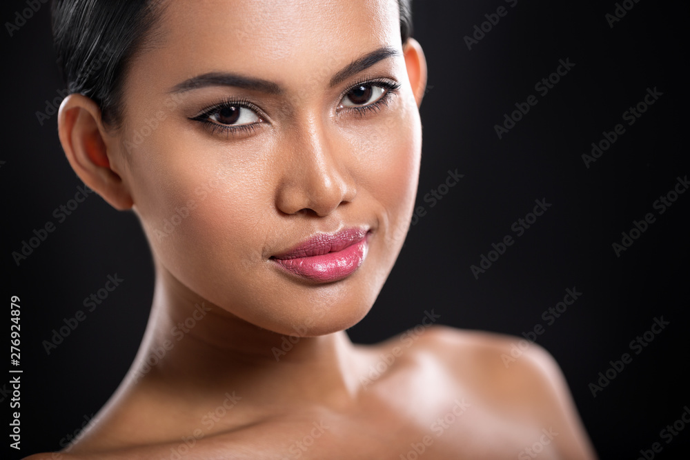 Portrait of beautiful young Asian Portrait of beautiful young Asian