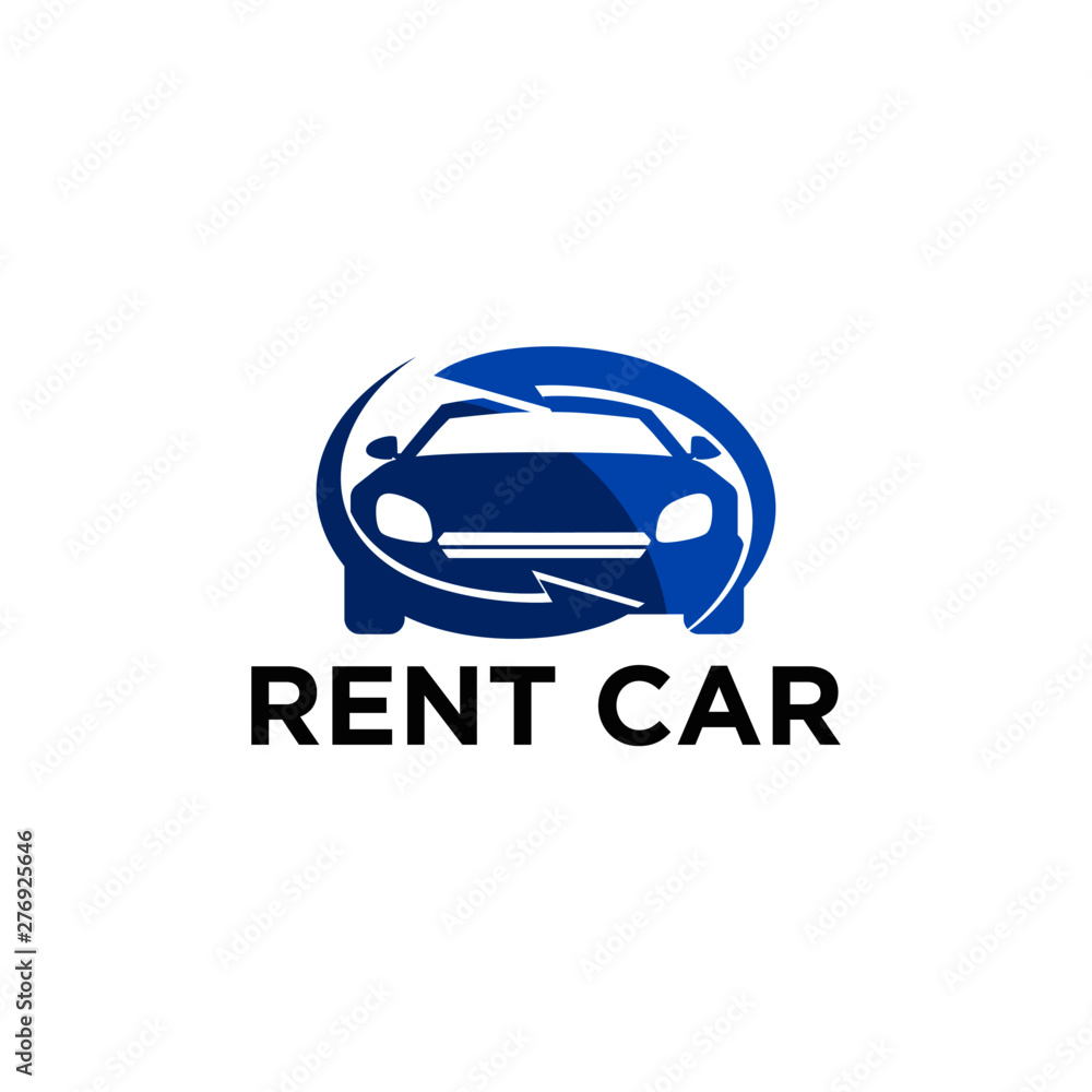 Rent Car Logo Template