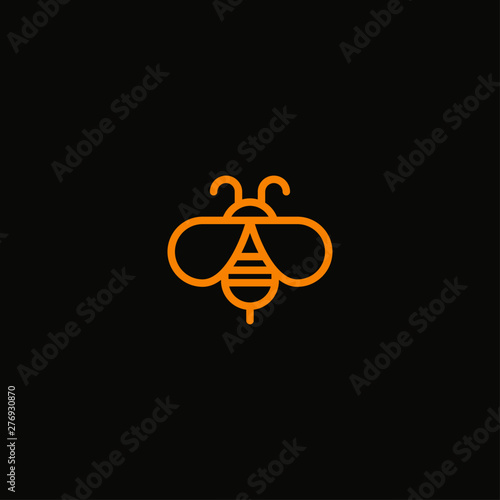 Bee Logo Design Template