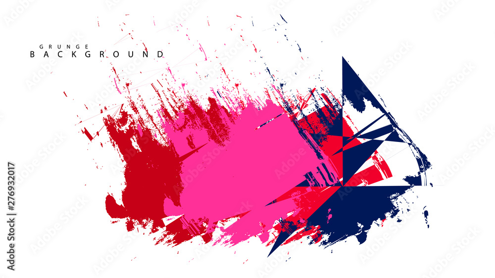 Obraz premium Vector watercolor background. Grunge background.