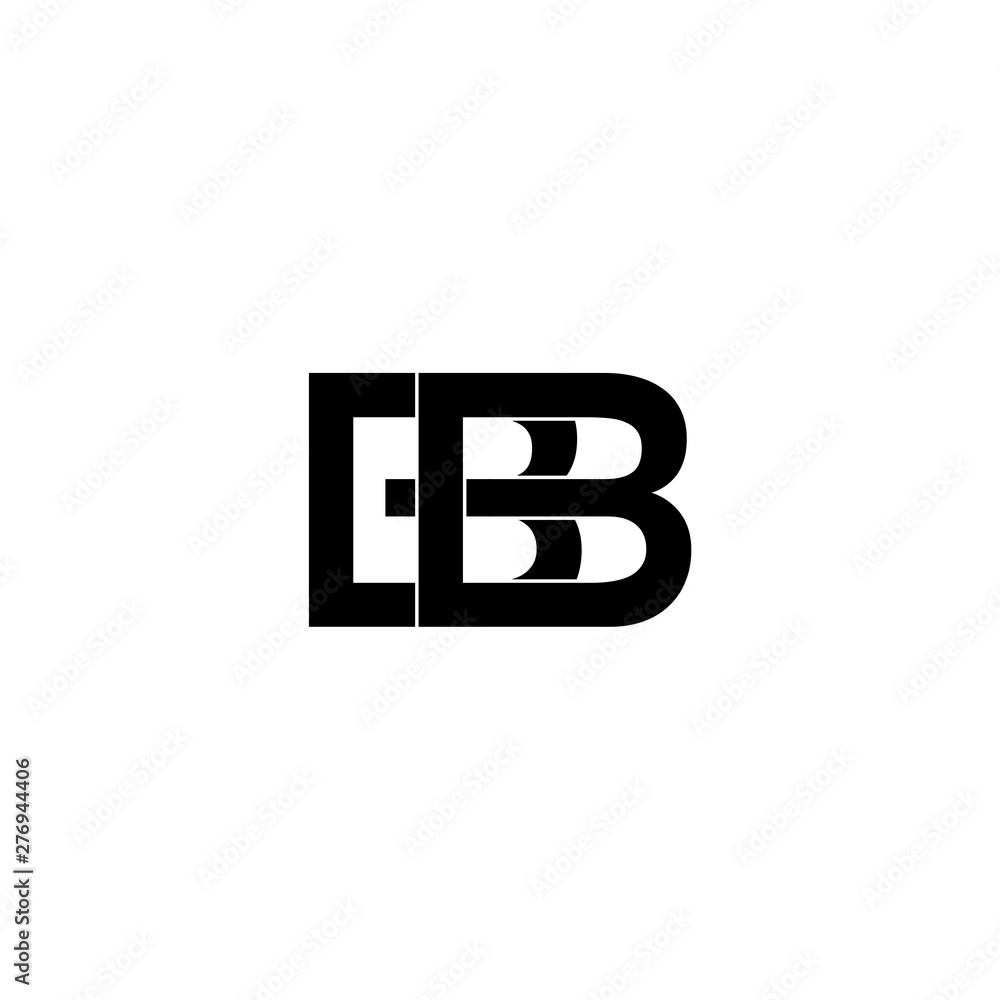 Creative Initial Letter logo BB Creative Initial Letter logo BB