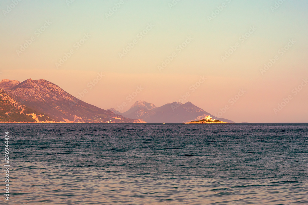 Sunset on the Adriatic sea, Peljesac, Croatia Sunset on the Adriatic sea, Peljesac, Croatia
