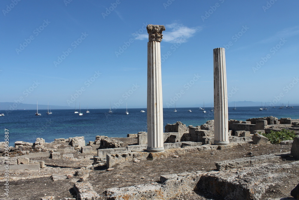 Archaeological ruins in Sardinia