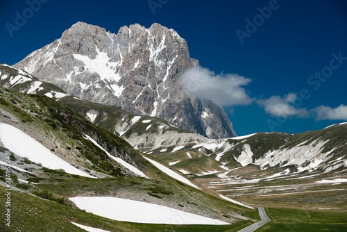 Corno Grande, 2912m, Campo Imperatore, Parco Nazionale del Gran Sasso e Monti della Laga, Abruzzo, Italy, Europe