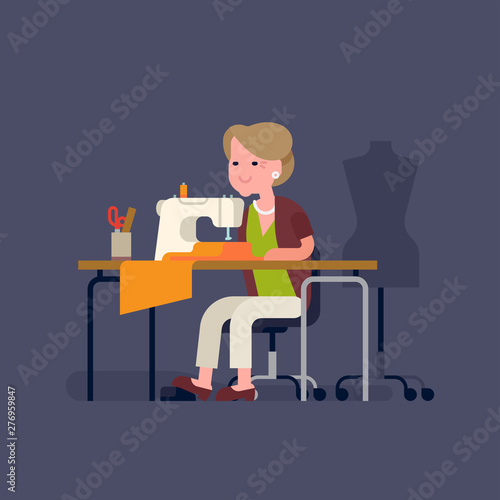 Hobby for elderly concept