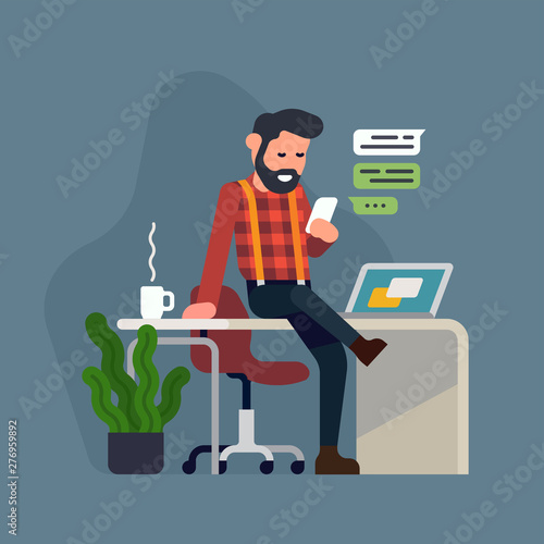 Hassle free business concept