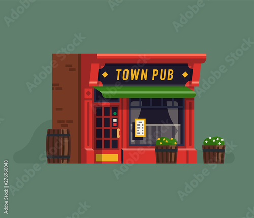 Town Pub facade