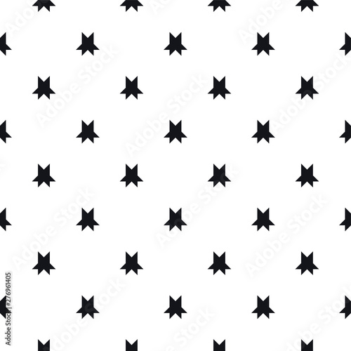 Abstract monochrome background with small angular figures