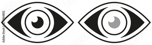 ICÔNE OEIL STYLISÉ